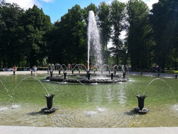 Московский парк Победы Санкт-Петербург фонтан