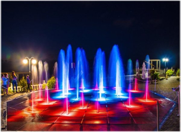 Парк Победы фонтан фонтан Севастополь