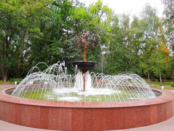 Фонтаны Липецка Нижний парк липа