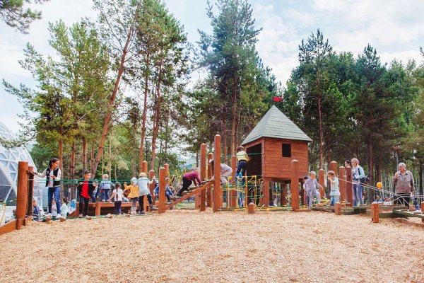 Городской парк здоровья в Альметьевске