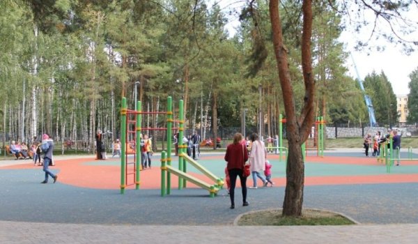 Город Альметьевск парк