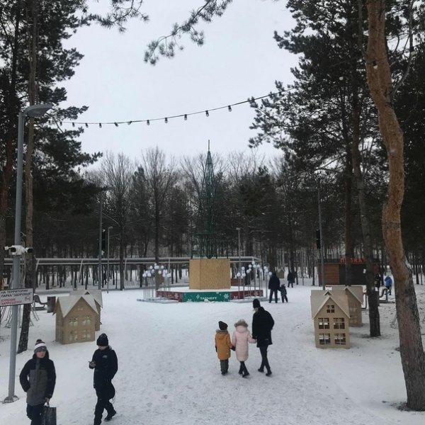 Парк здоровья Альметьевск до и после