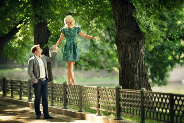 Люди в парке