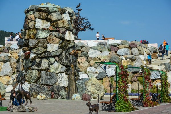 Златоуст красная горка парк Бажова