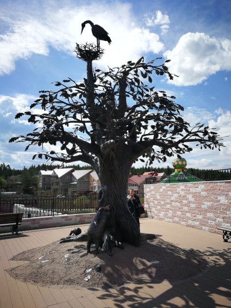 Златоуст красная горка парк Бажова