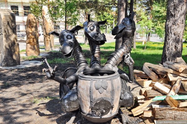 Горный парк имени Бажова в Златоусте