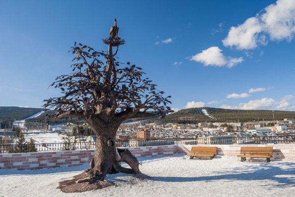 Златоуст красная горка парк Бажова