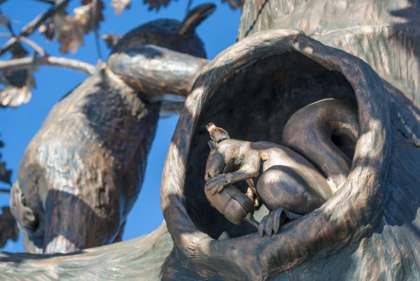 Златоуст красная горка парк Бажова