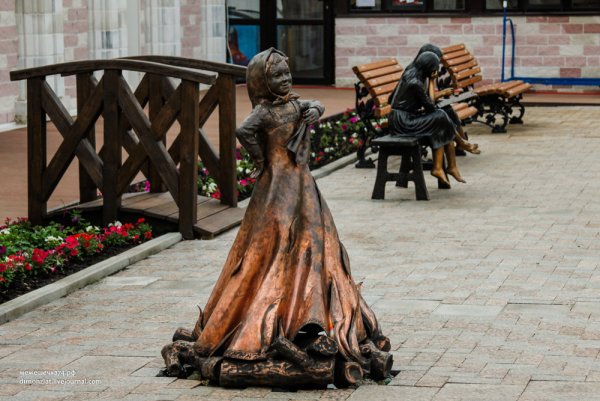 Златоуст красная горка парк Бажова