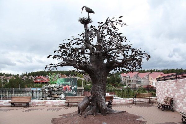 Златоуст красная горка парк Бажова