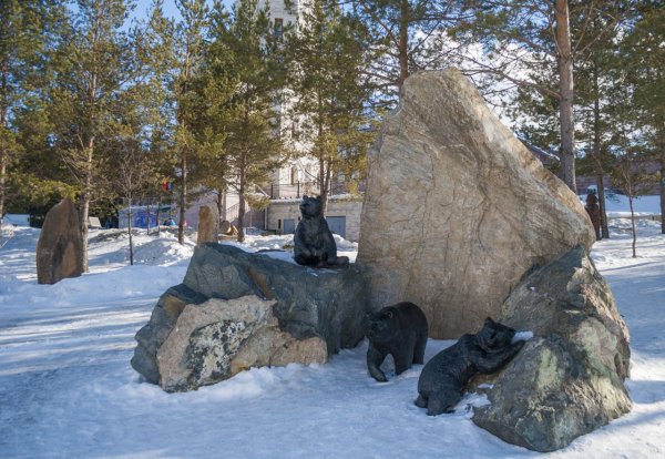 Златоуст красная горка парк Бажова