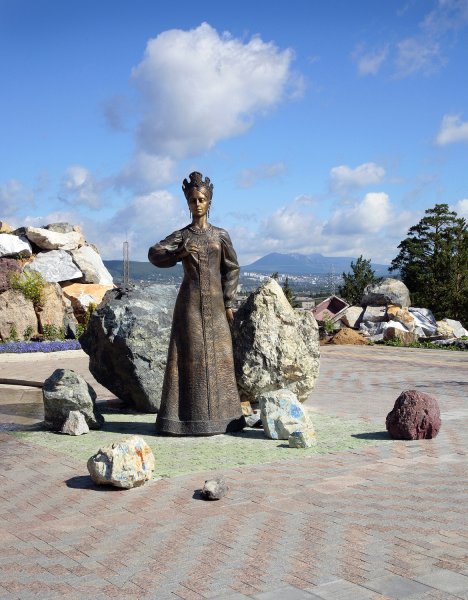 Златоуст красная горка парк Бажова