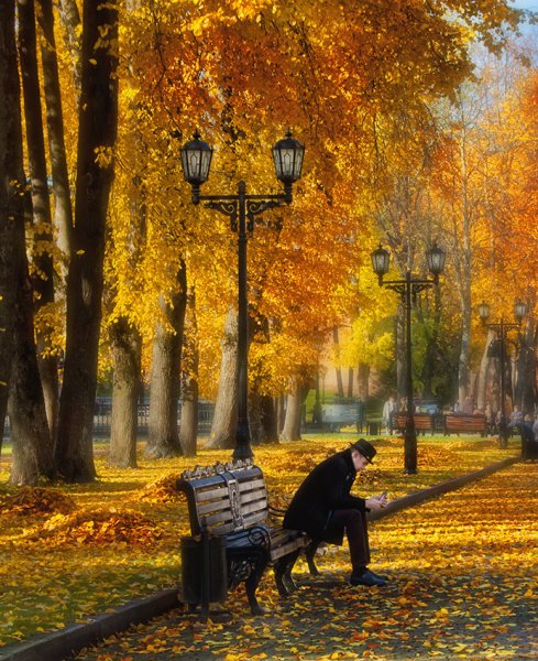 Старый осенний парк