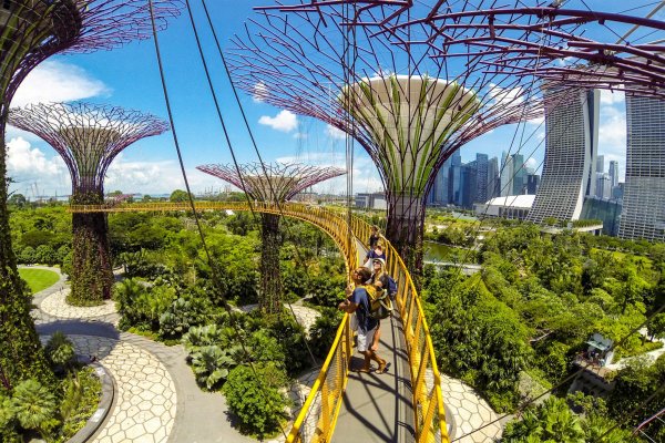 Футуристический парк «сады у залива», Сингапур