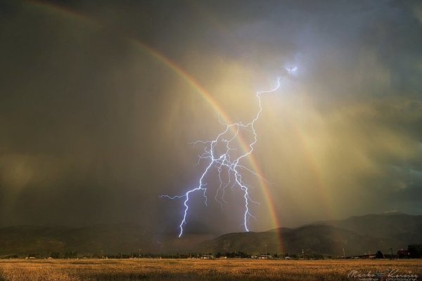 Гроза и дождь