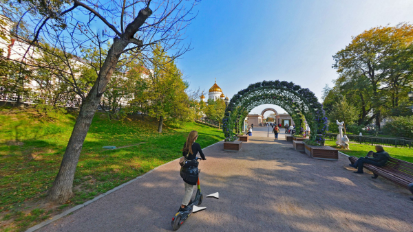 Парк на Гоголевском бульваре