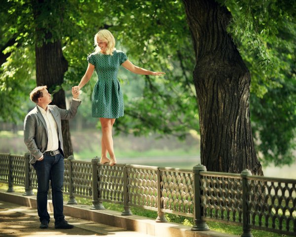 Прогулка весной