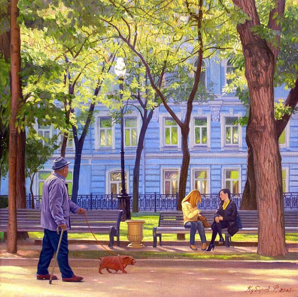 Филипп Кубарев городской пейзаж