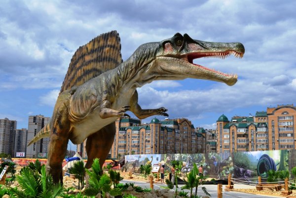 Юркин парк динозавров Казань