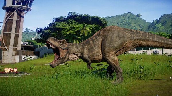 Тираннозавр рекс мир Юрского периода