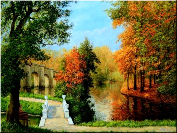 Художница Ольга Дидык осень