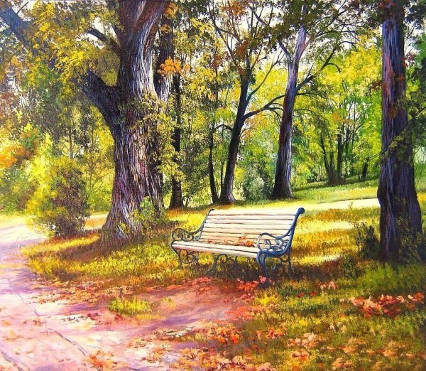 Осень художник Былич Александр Леонидович