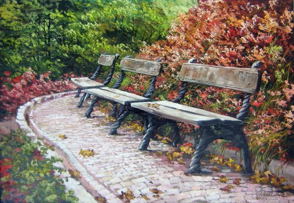 Осень художник Былич Александр Леонидович