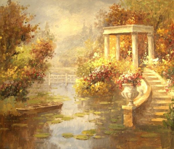 Художник Сергей Минаев пруд