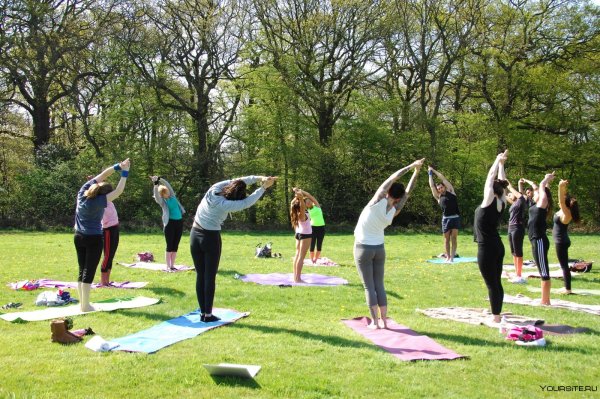 Занятия на открытом воздухе