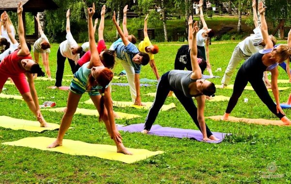 Занятие спортом на природе