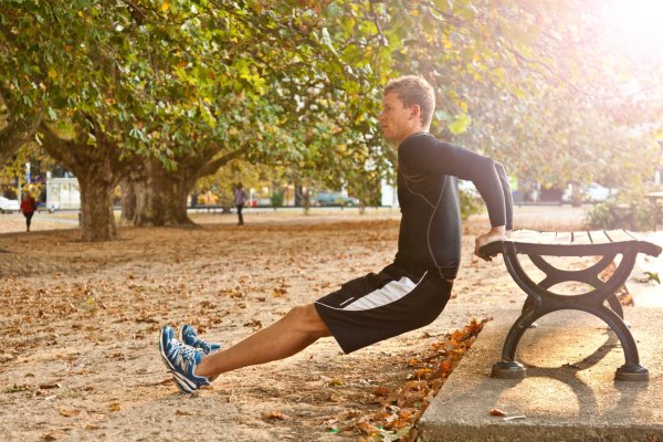 Занятия спортом на улице