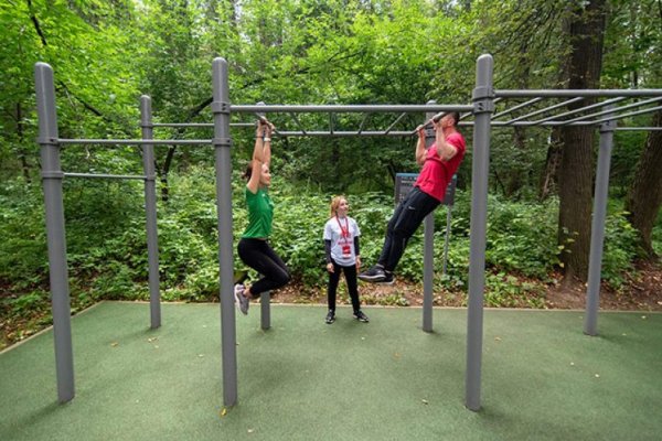 Спортивные площадки в Лианозовском парке