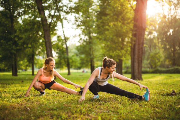 Занятие спортом на природе