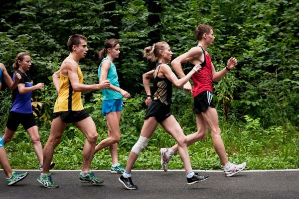 Спортивная ходьба и бег