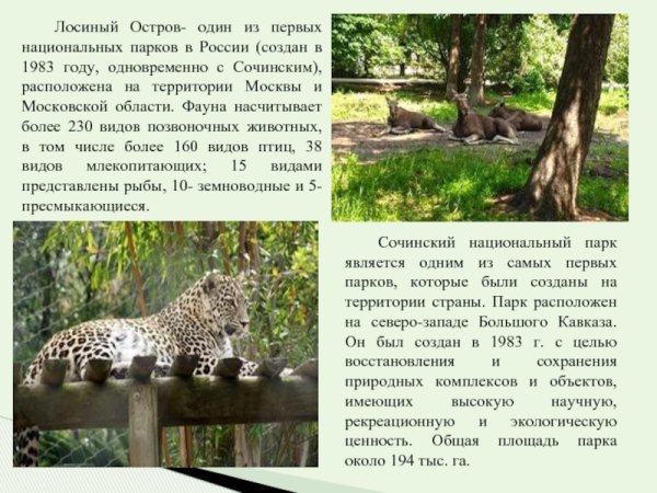Заповедник в Московской области Лосиный остров