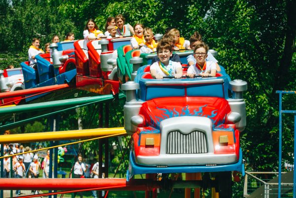 Городской сад Краснодар аттракционы