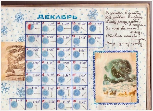 Дневник наблюдений для начальной школы