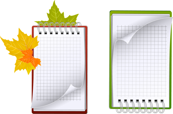 Календарный лист на прозрачном фоне