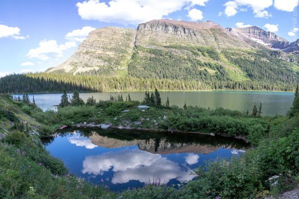 Хребет мира национальный парк Глейшер