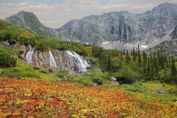 Водопад Шумилиха Бурятия