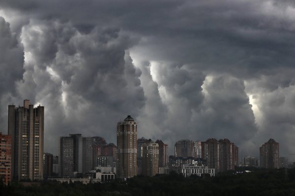 Шторм в Москве 2017