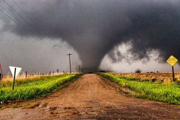 Штат Канзас природа Торнадо