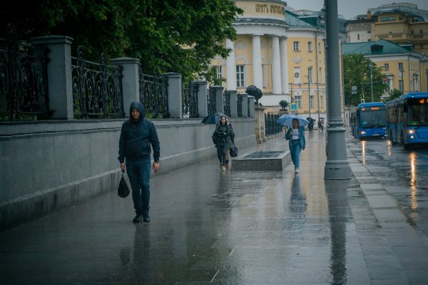 В Москве идет дождь