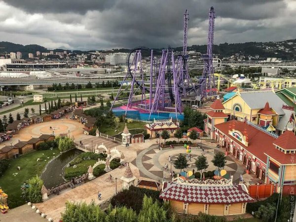 Олимпийский парк Адлер аттракционы