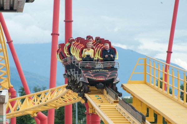 Сочи парк аттракционы американские горки