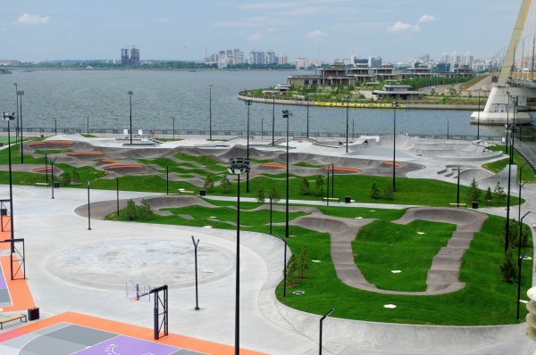 Новый парк в Казани Миллениум