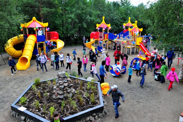 Площадка в парке Мончегорск