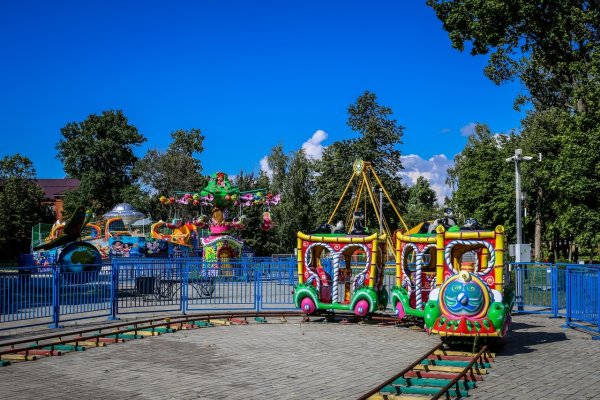 Аттракционы в Ельце городской парк