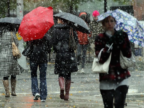 Мокрый снег с дождем