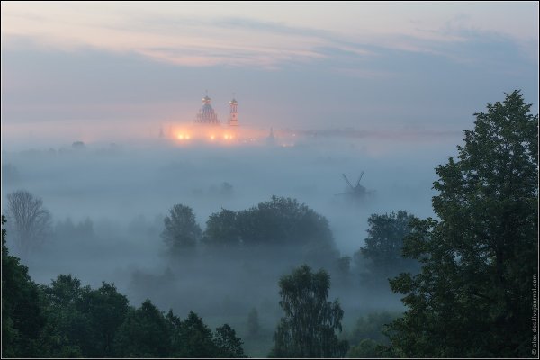 Туман в Ногинске